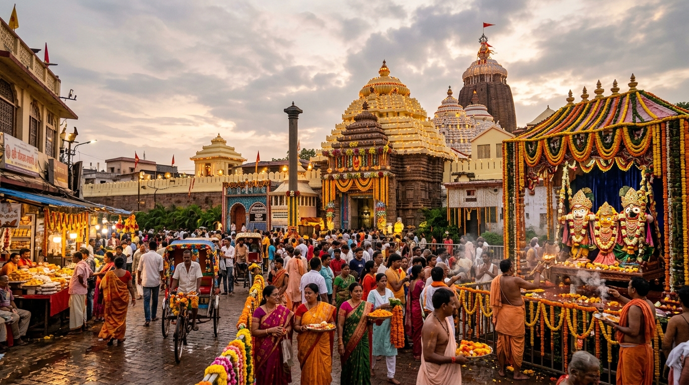 Travelling to Puri for Rakhi Purnima? How to Plan a Comfortable Jagannath Temple Trip